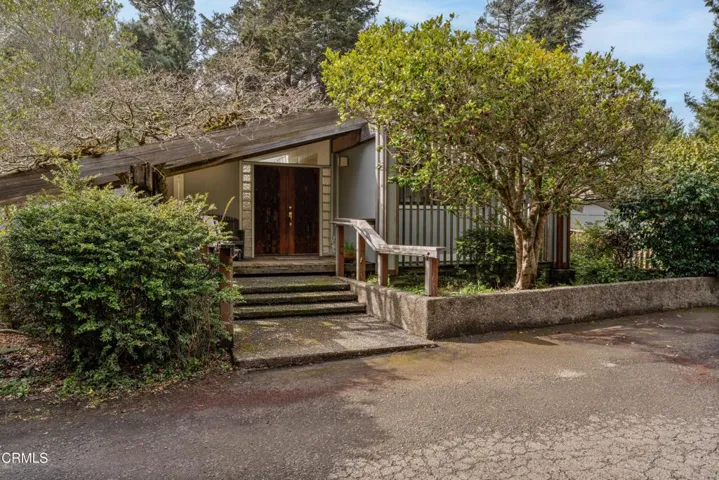 Wisteria Over Front Entry