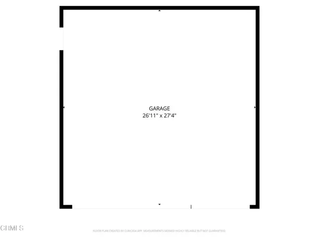 Floor Plan for92 garage