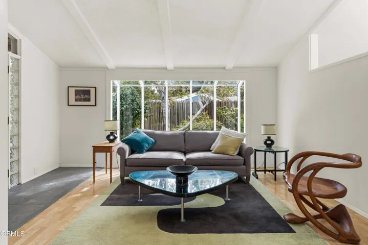Living Room with Display Window