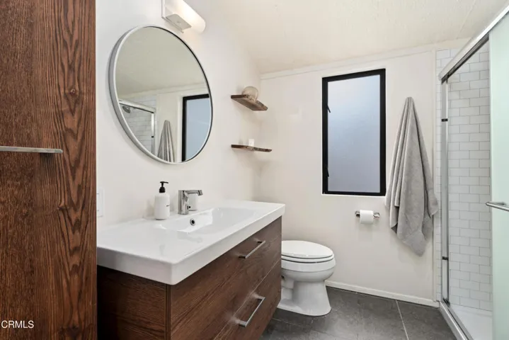 Bathroom with Slate Floor