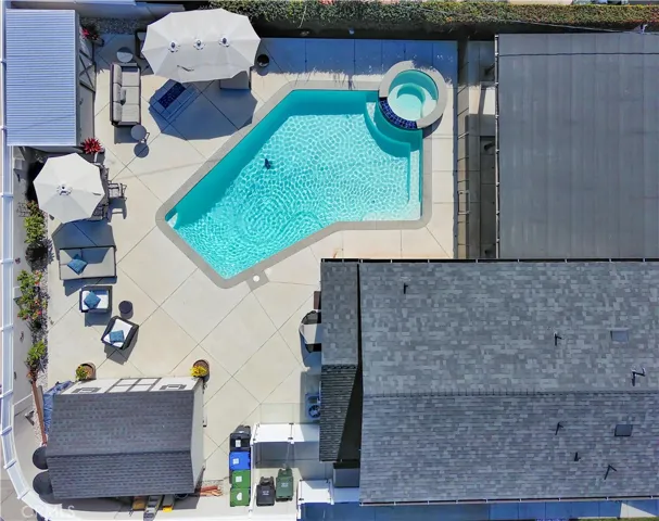 Aerial Pool View