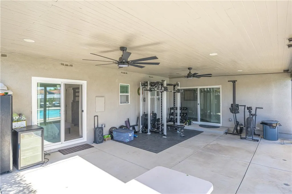 Side Yard Equipment Area