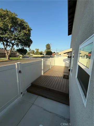 Downstairs JADU Private Deck/Patio