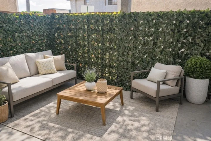 Patio.  Virtual staging.