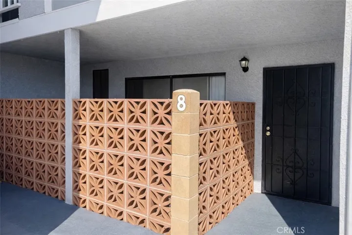 Patio for the unit.