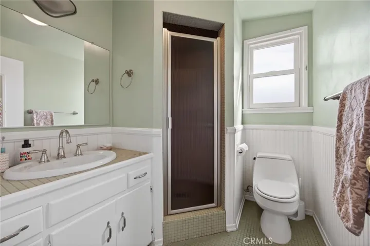 Upstairs bath.
