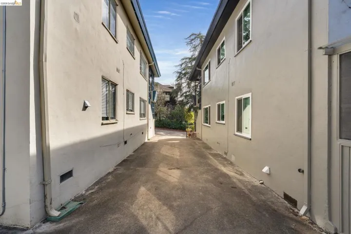 View of property exterior with stucco siding