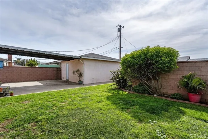 huge yard