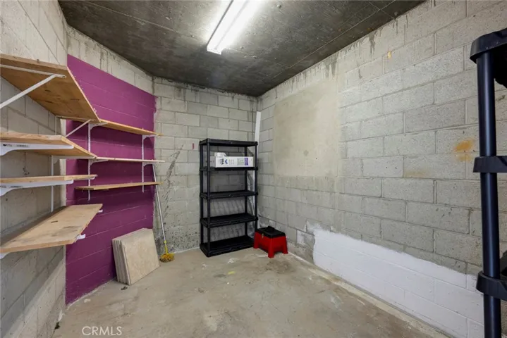 Private storage basement