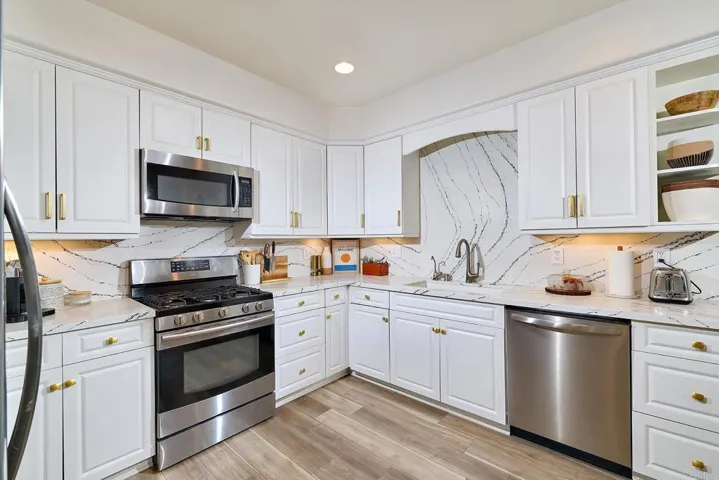 Stainless steel appliances