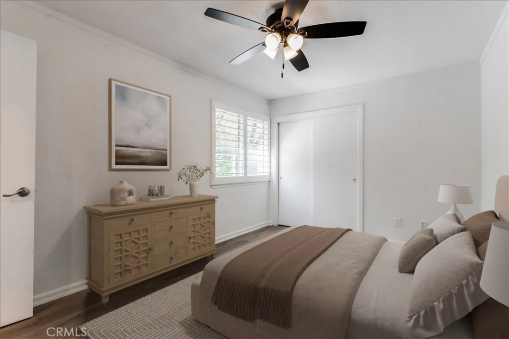 1st Bedroom Virtually staged