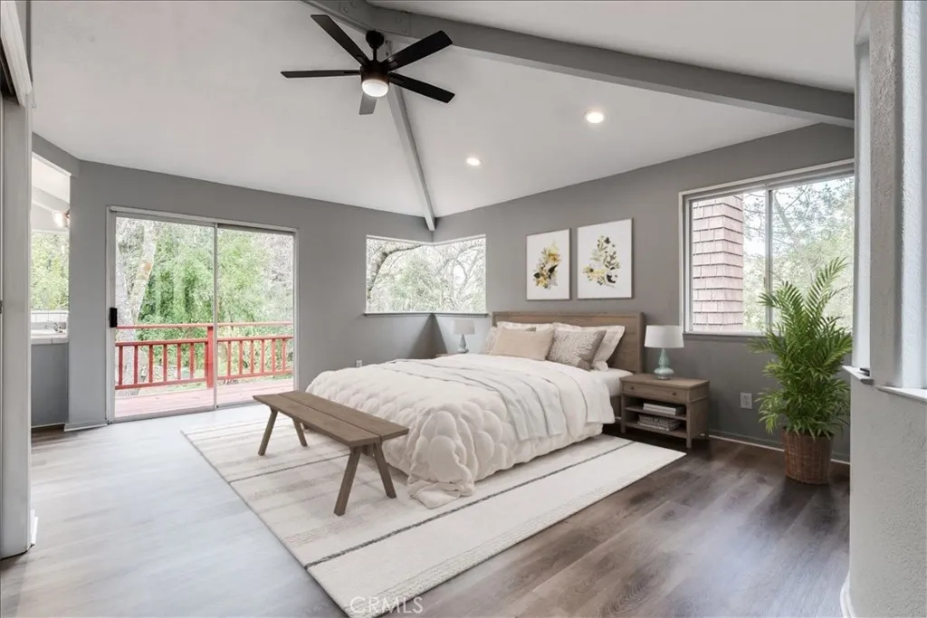 Master Bedroom Virtually staged