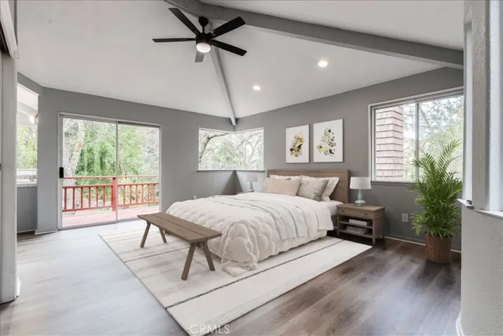 Master Bedroom Virtually staged