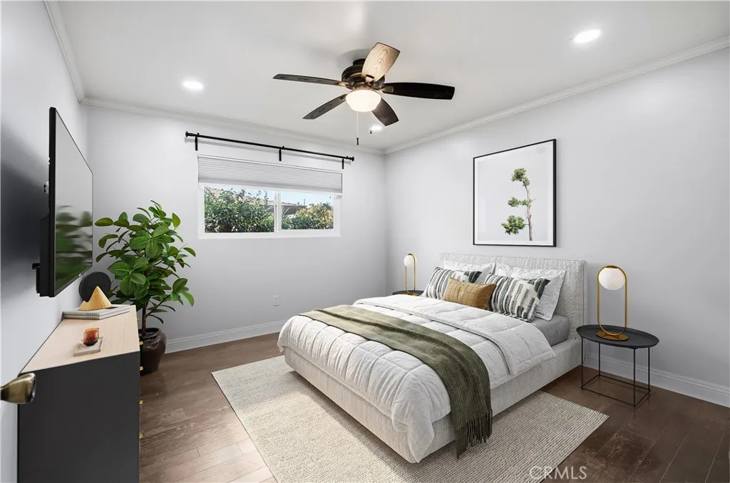 Primary Bed - Virtually Staged