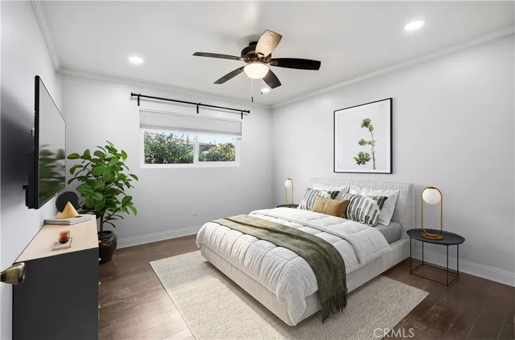 Primary Bed - Virtually Staged