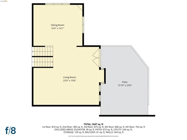 View of floor plan / room layout