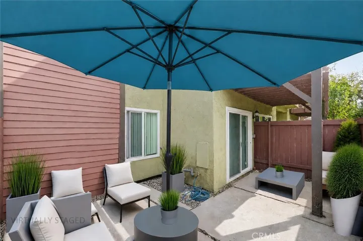 Patio Virtually Staged