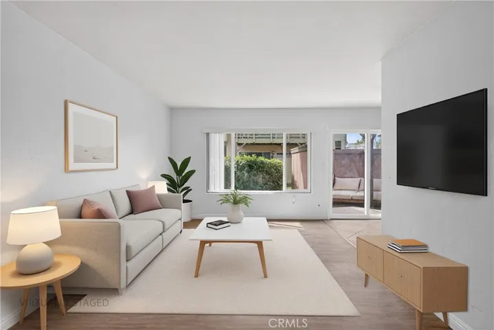 Living Room Virtually Staged