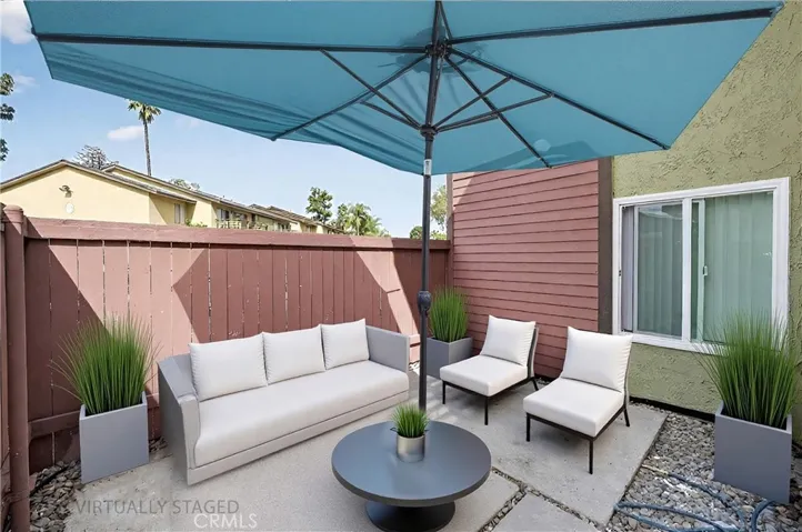 Patio Virtually Staged