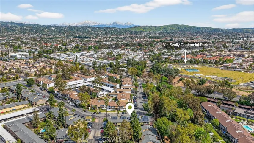 Aerial View of La Habra Heights