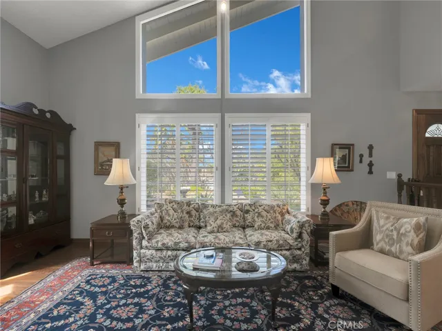 Natural light living room