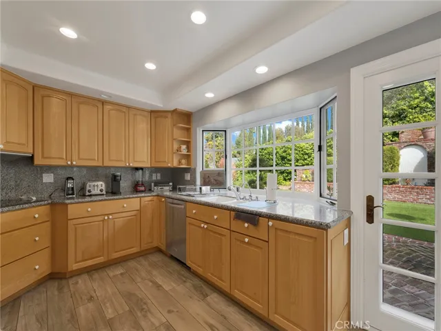 Maple cabinetry