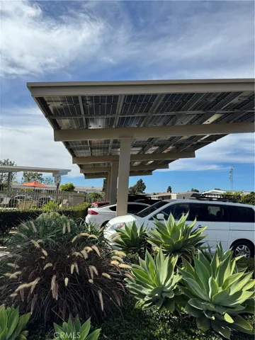 Solar roof guest parking