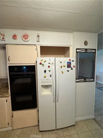 Included Refrigerator and built in range

