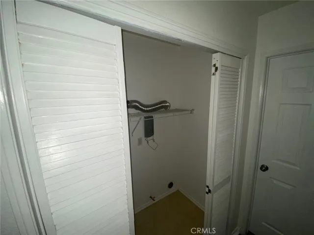 Laundry closet upstairs