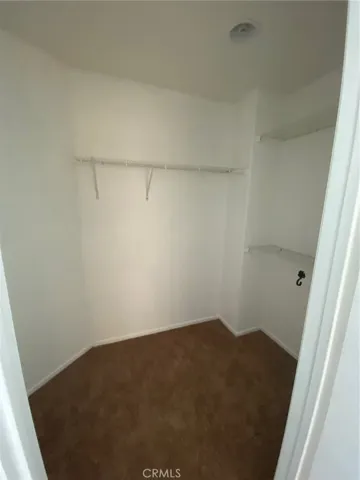 Master walk in closet