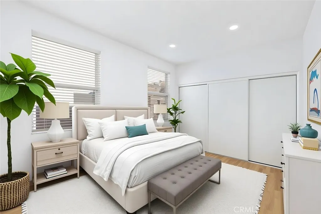 Digitally altered by adding furniture and decor