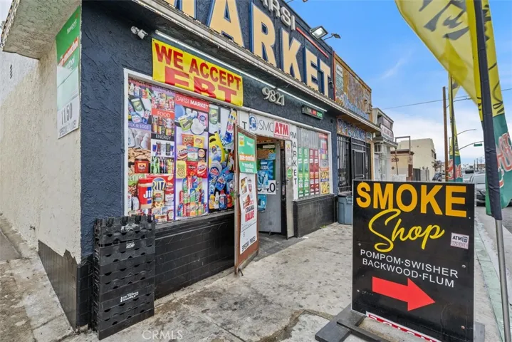 Store Front-side view