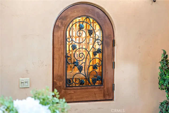 Custom Wine Door