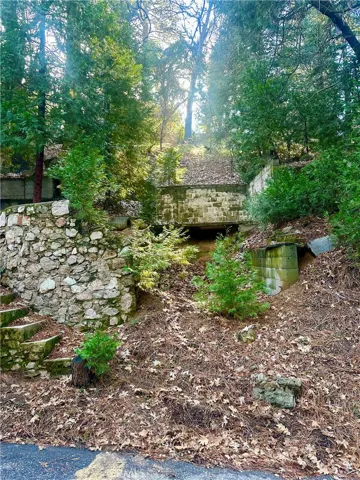 back of property on Acacia Dr