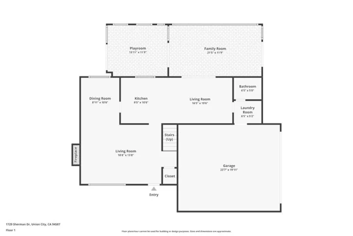 1729 Sherman Drive, Union City, California 94587