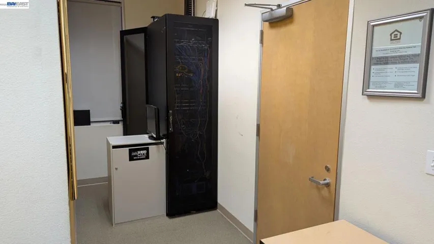 Hallway Front - IT Tech Cabinet