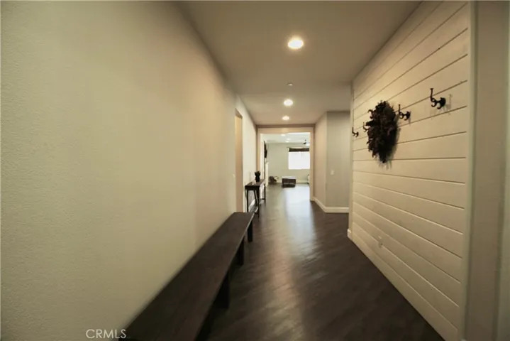 Main hallway leading to family room
