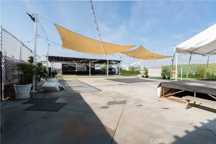 Venue stage.