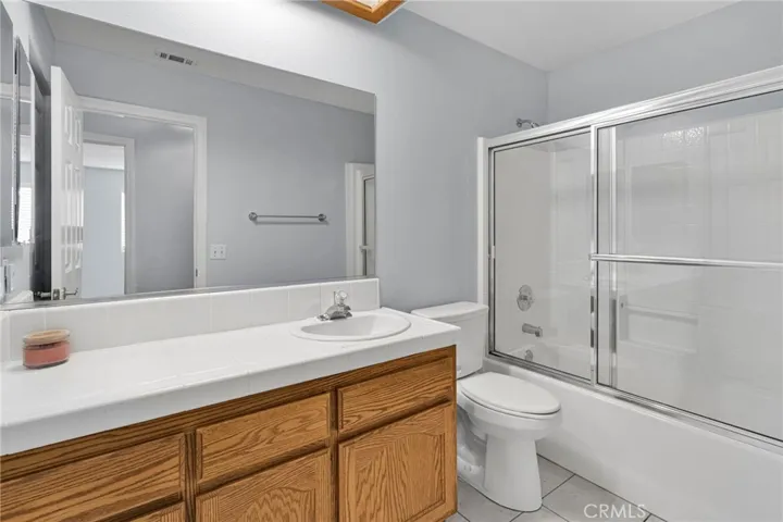 Guest bath is very spacious!