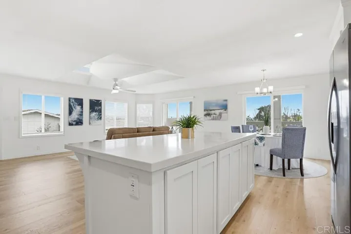 Huge great room with natural light