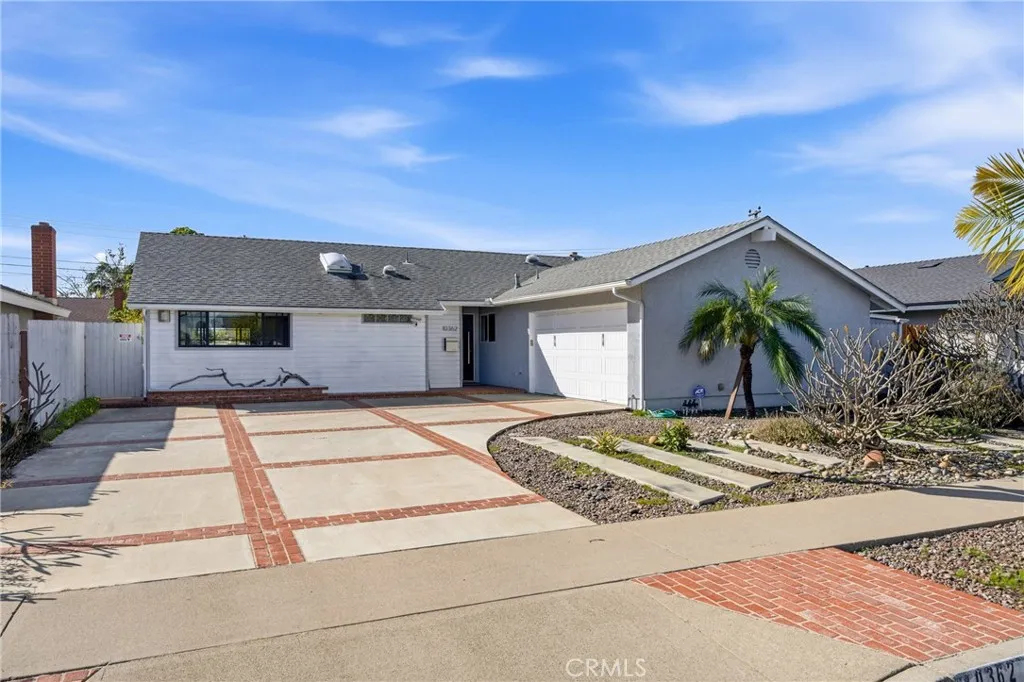 Welcoming front entry, tucked off the street for extra privacy.