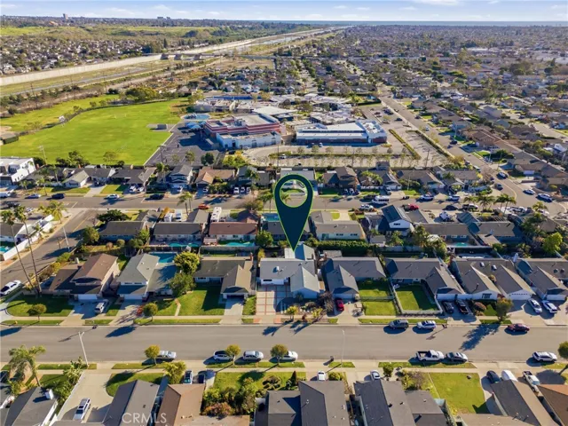 Neighborhood view demonstrating consistent single-story architecture throughout the tract.