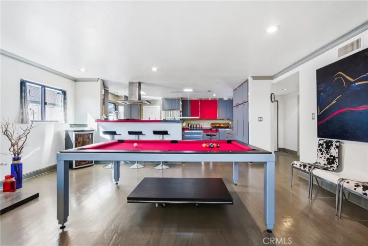 Nicely sized dining room positioned perfectly between kitchen and living.