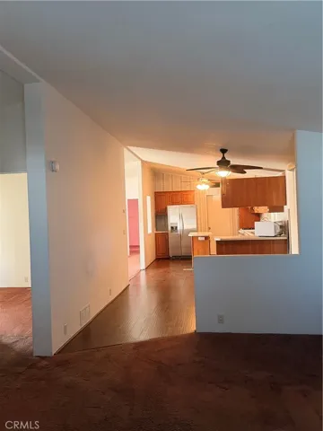 Looking At Kitchen From 
TV Room