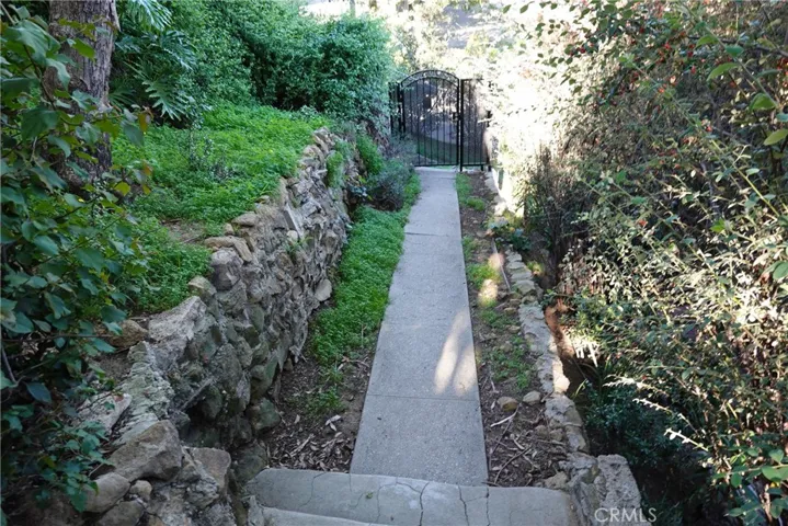 WALKWAY LOOKING TOWARDS  LOWER GATE
