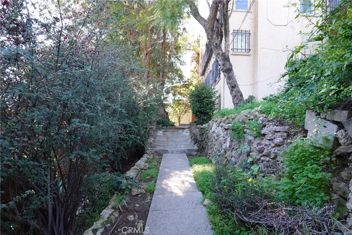 WALKWAY LEADING TO UNITS