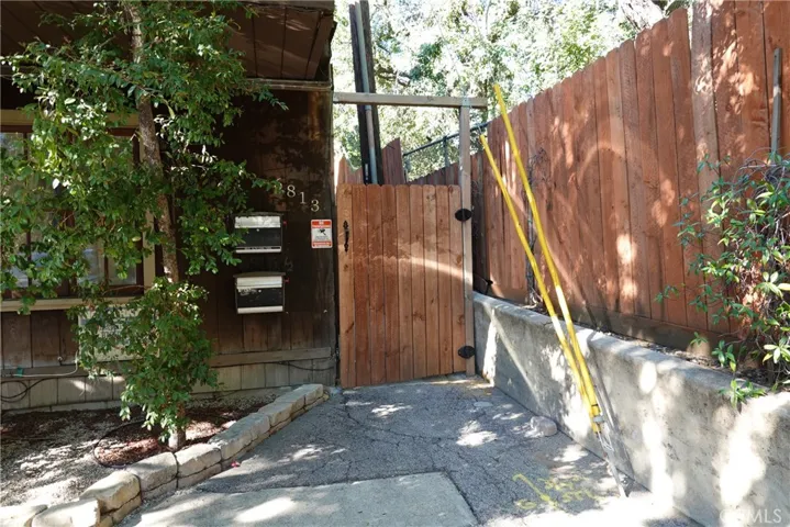 GATE TO THROUGH TO LOWER GATE ENTRANCE