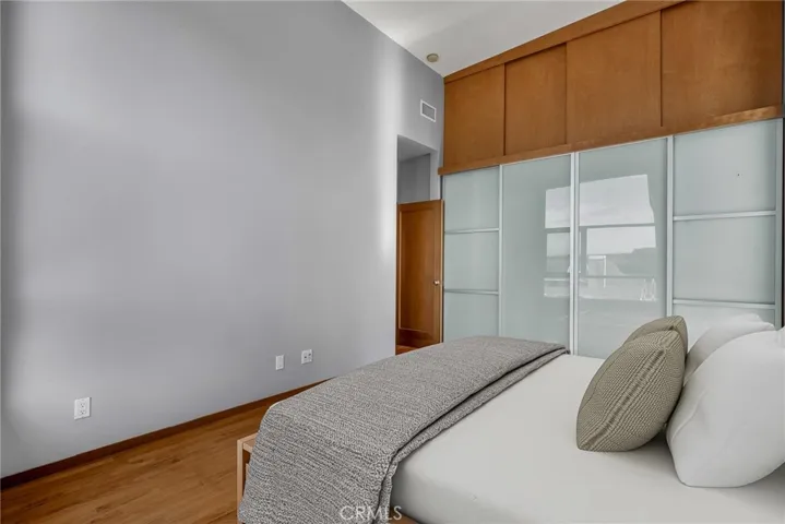 virtually staged bed