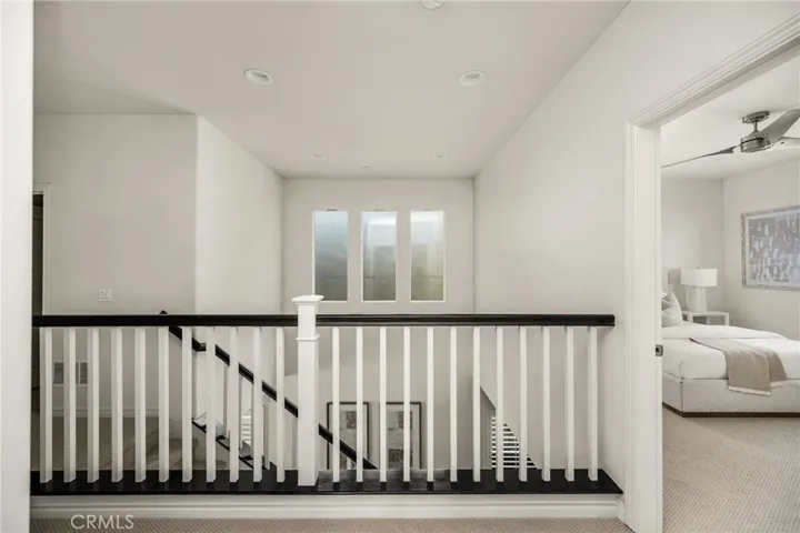 Upstairs landing looking into the fourth bedroom that was originally the loft, converted into true fourth bedroom