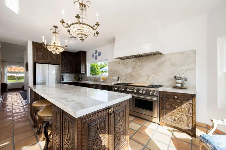 South Palm Desert French Moroccan home